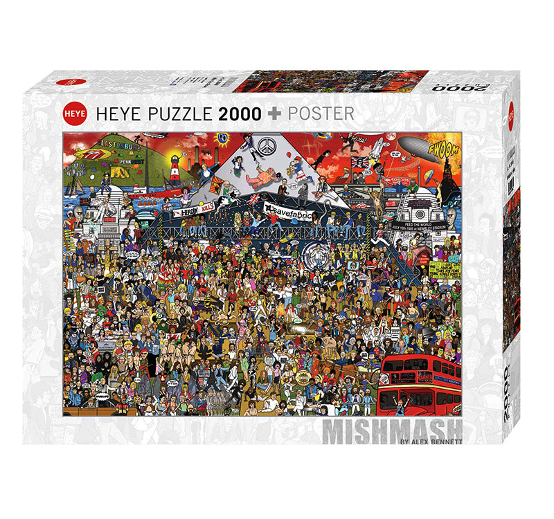 Mishmash - British Music History - 2000 pcs