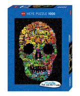 Pens are my Friends - Doodle Skull - 1000 pcs