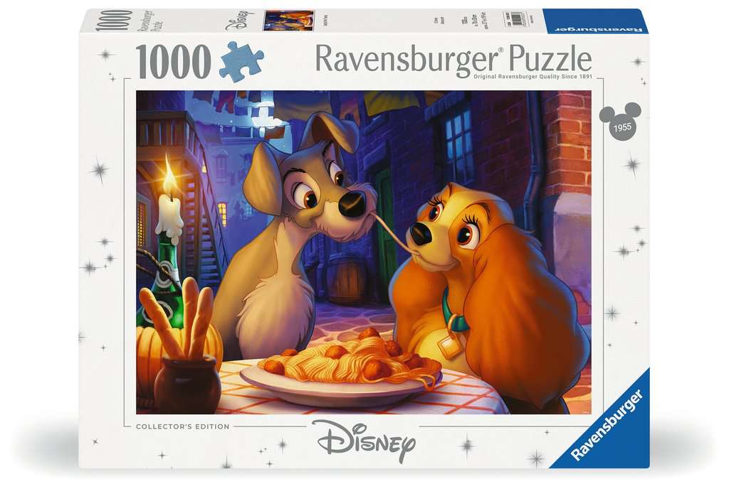 Belle et le Clochard - Disney - 1000 mcx