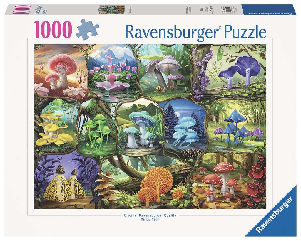 Magnificent mushrooms - 1000 pcs