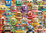 Retro Robots - 500 pcs Large