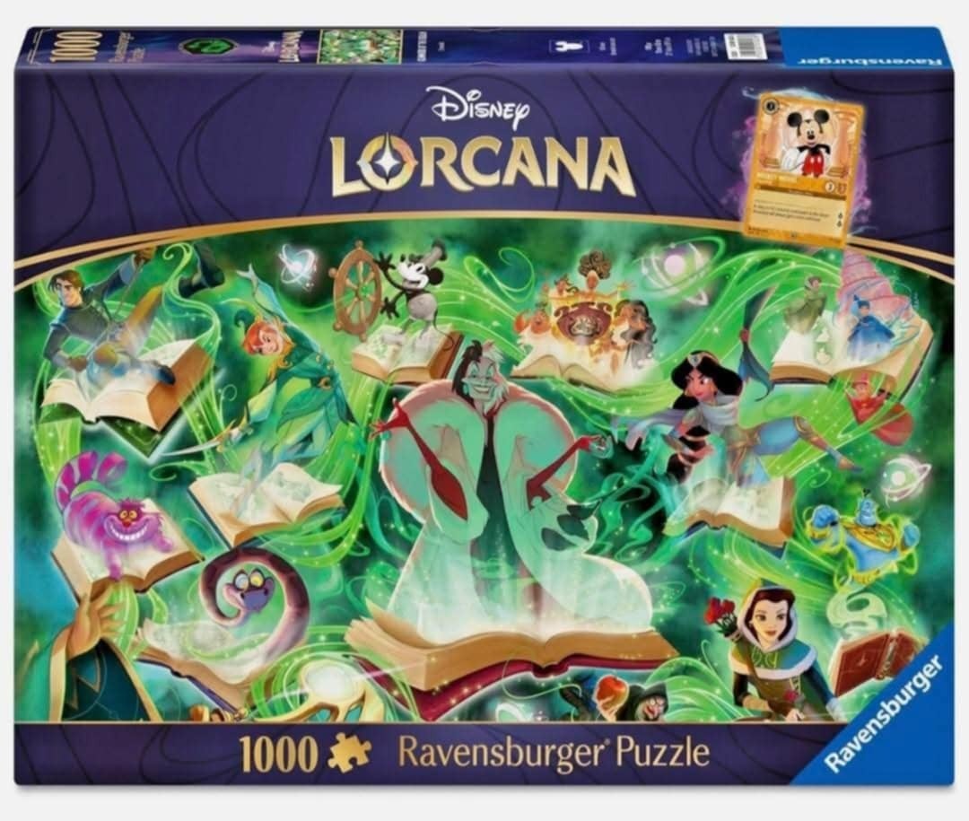 Disney Lorcana : Glimmers of the Realm - Emerald - 1000 pcs