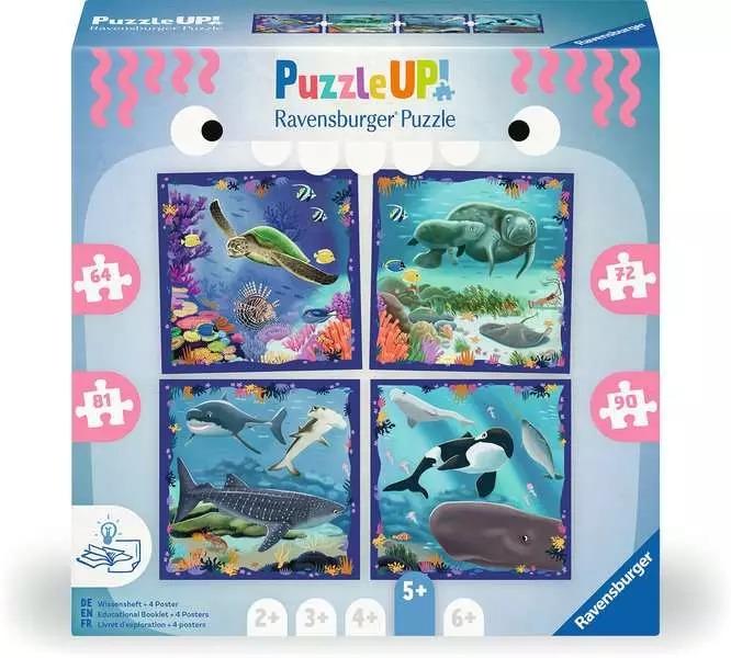 Les animaux marins - Puzzle Up! - 64 à 90 mcx