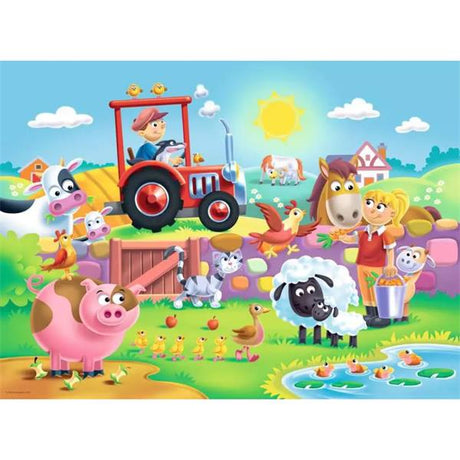 My First Floor Puzzle - Fun on the Farm - 16 pcs Floor