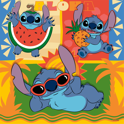Aloha - Stitch - 3 x 49 pcs