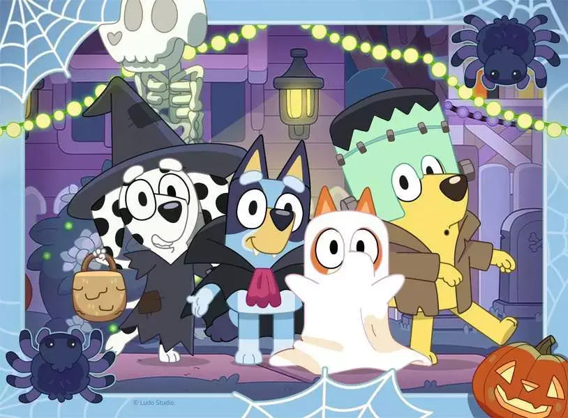 Bluey Halloween - 12-16-20-24 pcs