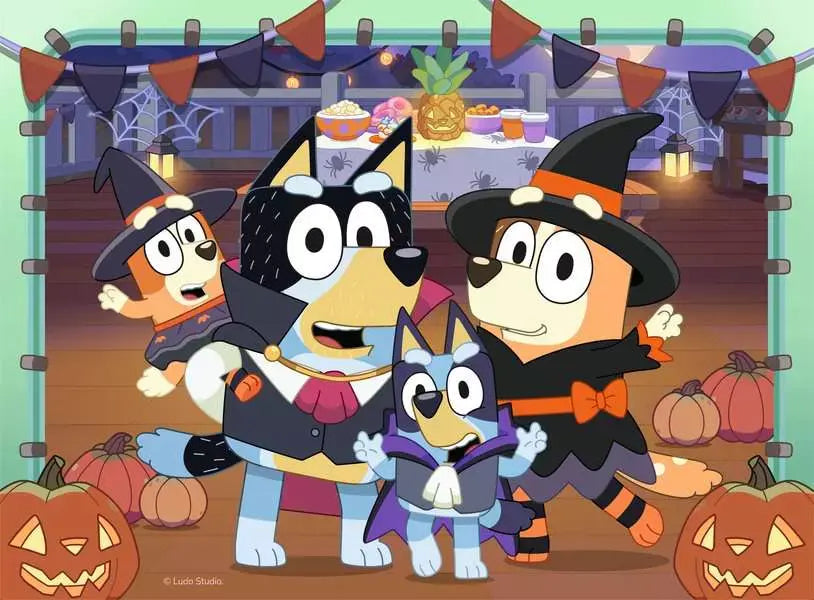 Bluey Halloween - 12-16-20-24 pcs