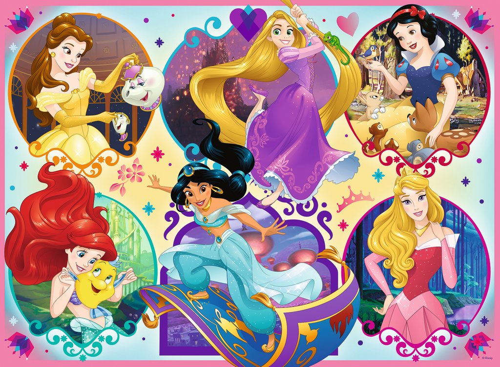 Princesses - Disney - 100 mcx XXL