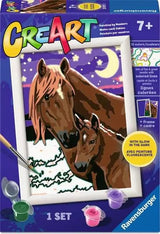CreArt - Chevaux à minuit