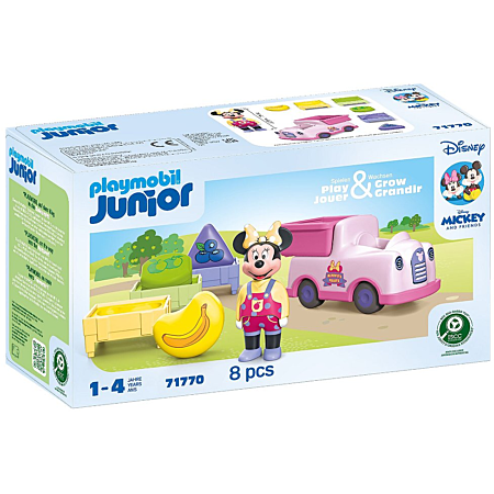 Minnie avec voiturette à fruits - Playmobil Junior