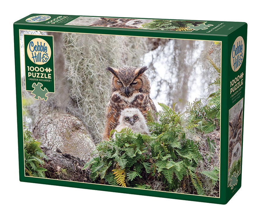 Great Horned Owl - 1000 pcs