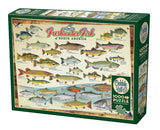 Freshwater Fish of North America - 1000 pcs