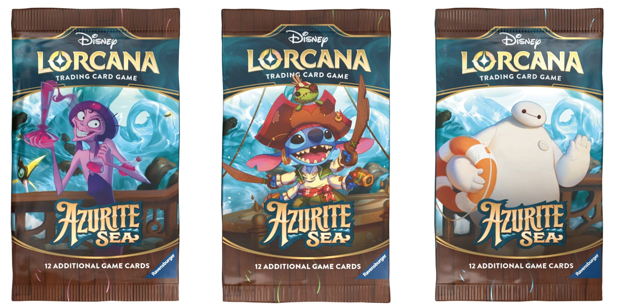 Disney Lorcana #6: Azurite Sea - Booster (Ang)