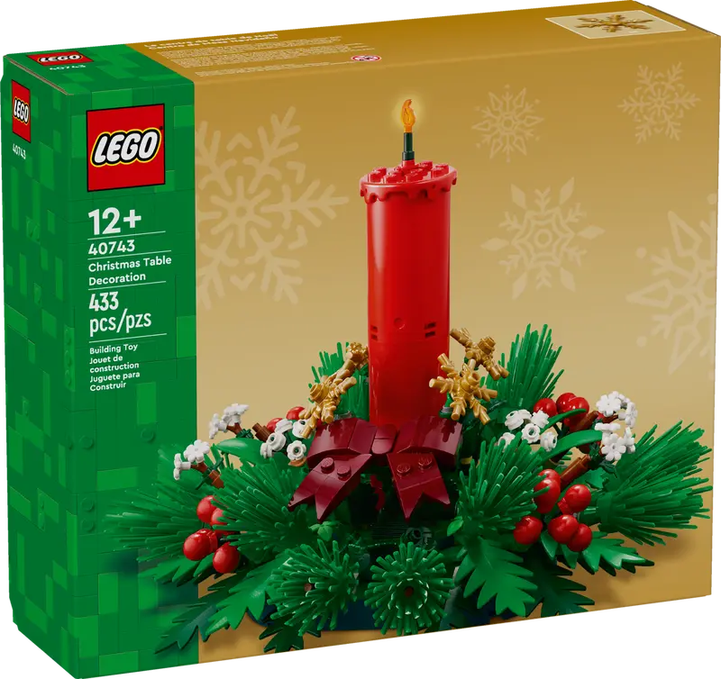 Le centre de table de Noël - Lego