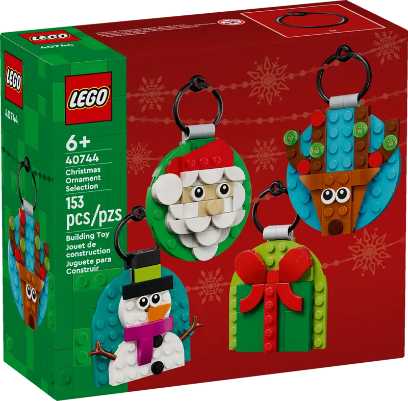 Sélection d’ornements de Noël - Lego