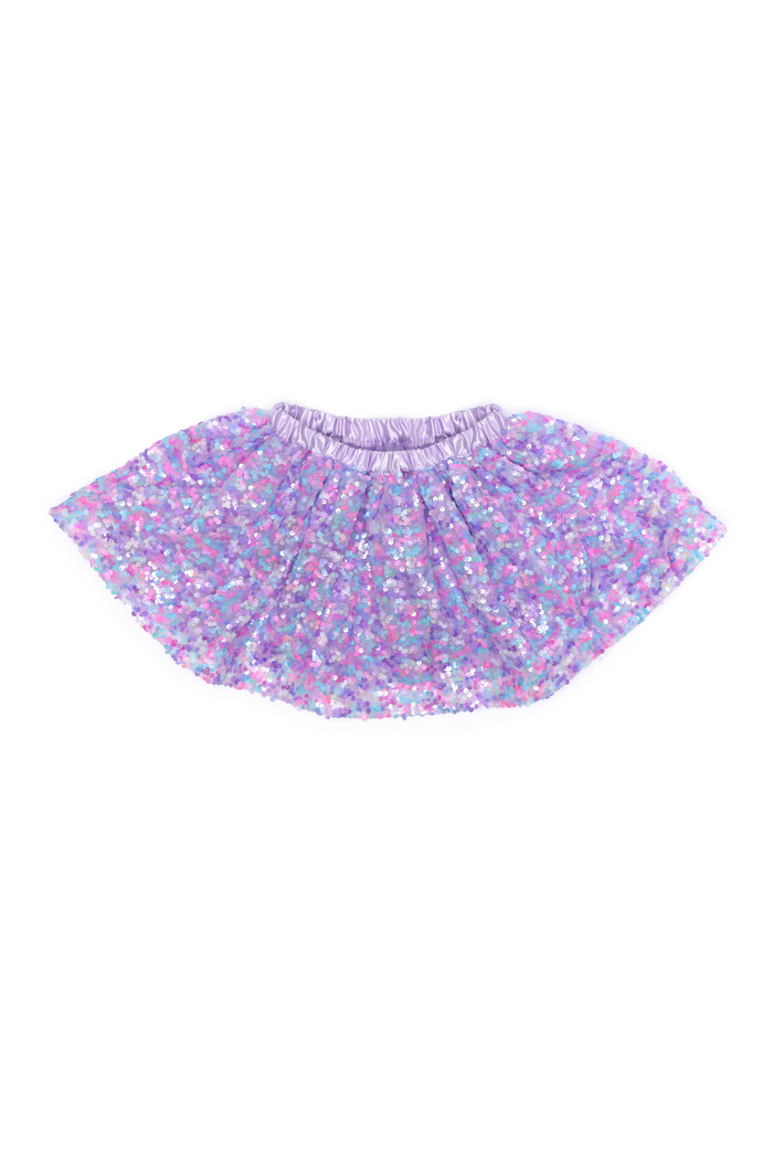 Purple glitter skirt unif clearance