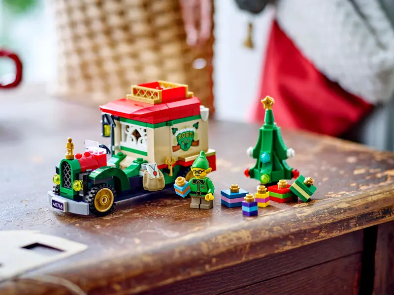 Le camion de livraison du Père Noël - Lego