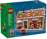 Festive Gingerbread House - Lego