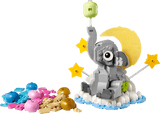 Le bébé éléphant dans le ciel - Lego