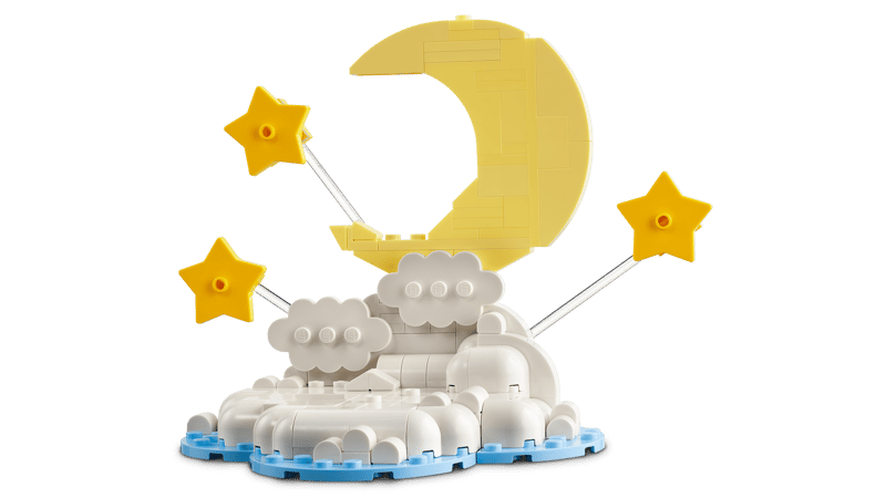 Le bébé éléphant dans le ciel - Lego