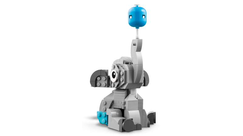 Le bébé éléphant dans le ciel - Lego
