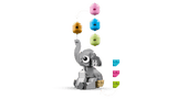 Le bébé éléphant dans le ciel - Lego