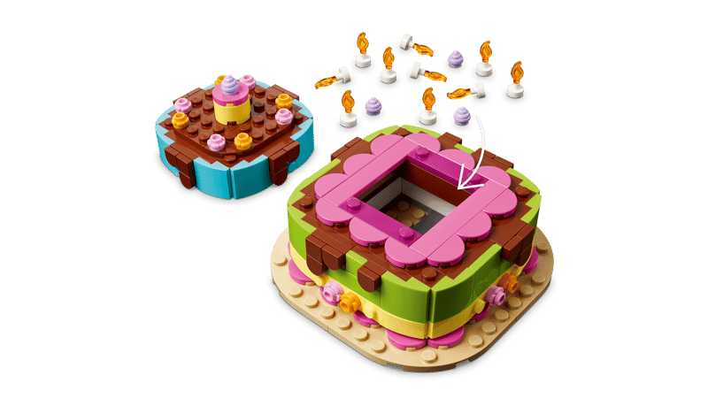 Le gâteau d’anniversaire - Lego