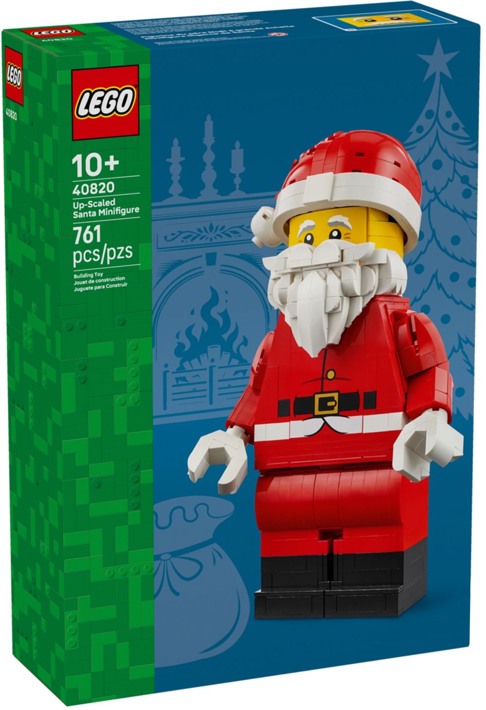 Figurine du père Noël à grande échelle - Lego