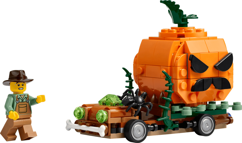 La camionnette citrouille-lanterne - Lego