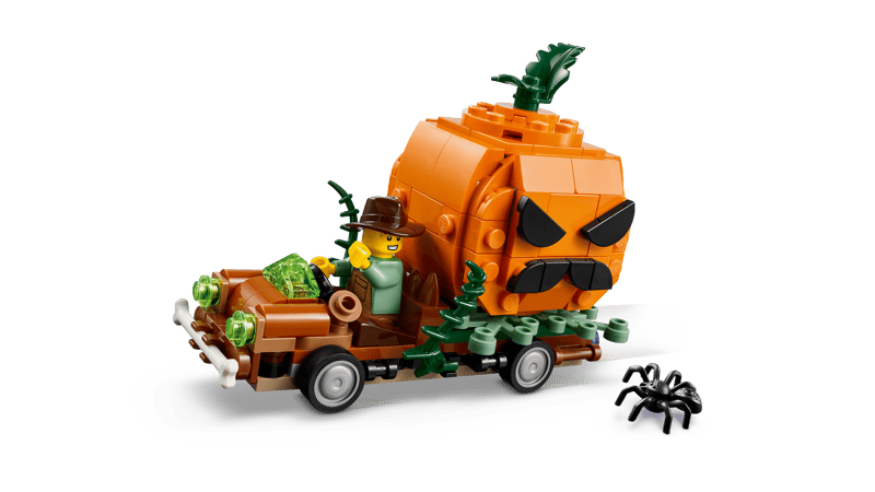 La camionnette citrouille-lanterne - Lego