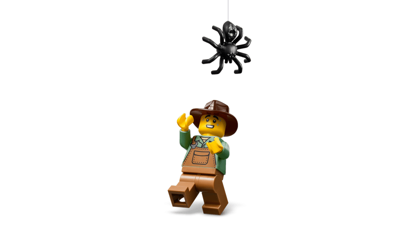 La camionnette citrouille-lanterne - Lego