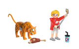 Tiger and Visitor - Animal and Friends