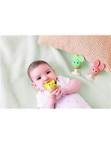 Trio de hochets à ventouse