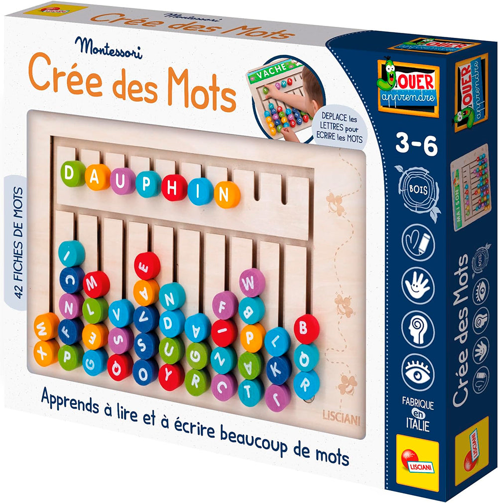 Montessori - Crée des mots (Fr)