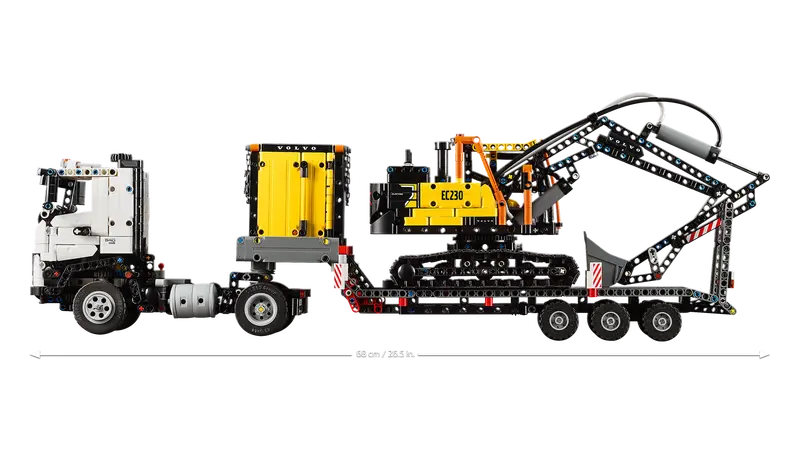 Le camion Volvo FMX et l’excavatrice électrique EC230 - Technic