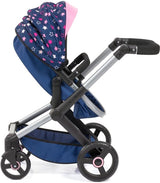 XEO - Doll stroller - Star pattern