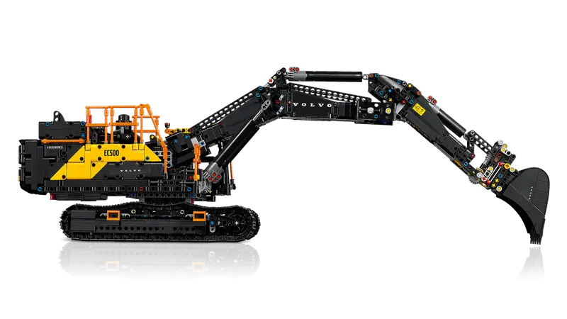 L'excavatrice Volvo EC500 Hybrid - Technic