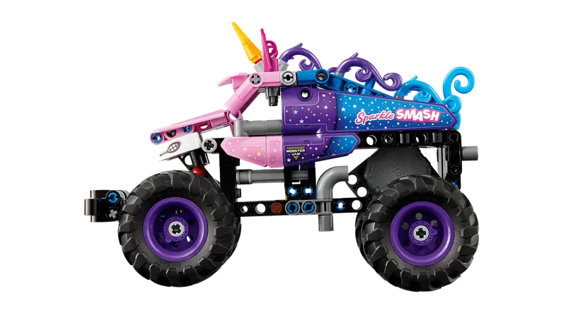 Monster Jam™ Sparkle Smash™ à rétrofriction - Technic