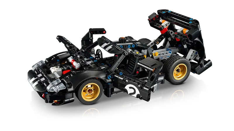 La voiture de course Ford GT40 MKII 1966 - Technic