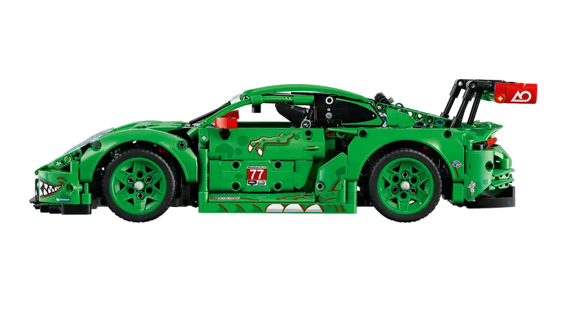 La voiture de course Porsche 911 GT3 R REXY AO Racing - Technic