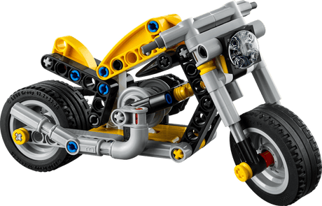 La moto jaune - Technic