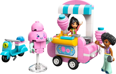 Cotton Candy Stand and Scooter - Friends
