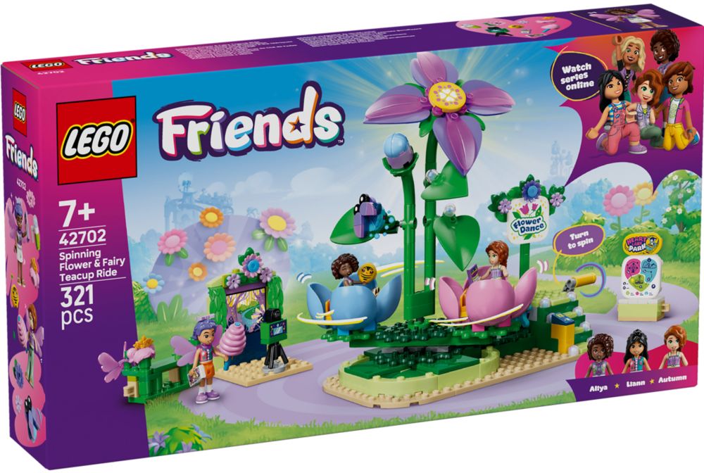 Le manège des fleurs tournoyantes féériques - Friends