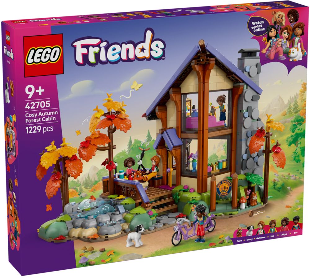 Cozy Fall Forest Cabin - Friends