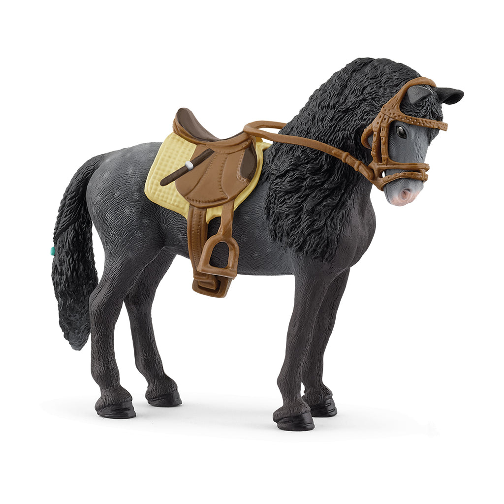 Pura Raza Española Mare with Saddle and Bridle