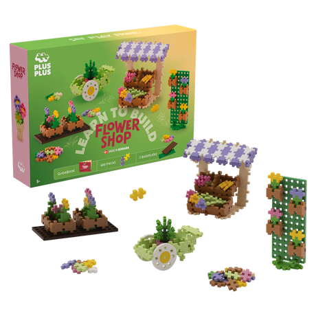 Plus Plus - Learn to Build - Flower Shop - 600 pcs