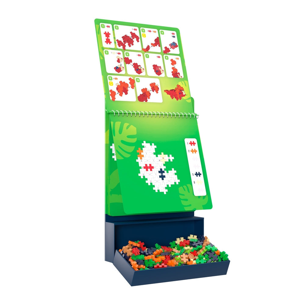 Plus Plus - Carnet d'activités Puzzle by Number - Dinosaures