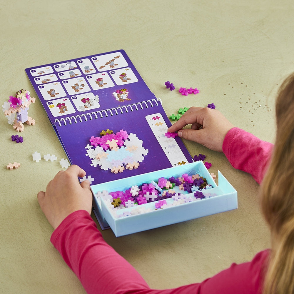 Plus Plus - Carnet d'activités Puzzle by Number - Forêt enchantée