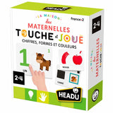 Touche et joue - Chiffres formes et couleurs (Fr)