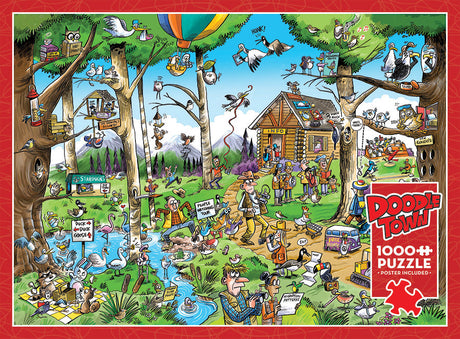 Doodle Town - Birdwatcher's Paradise - 1000 pcs